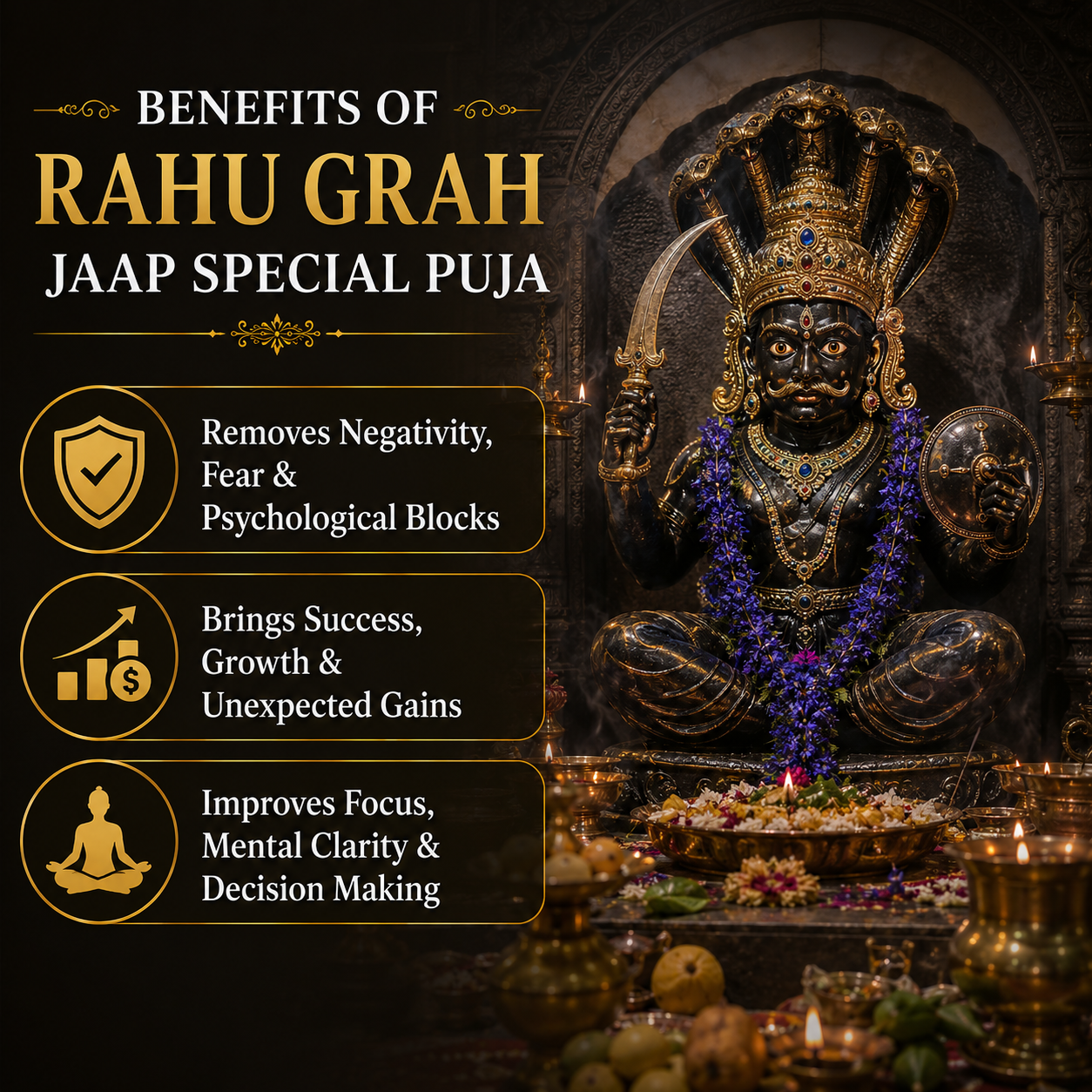 Rahu Grah Jaap Special Puja